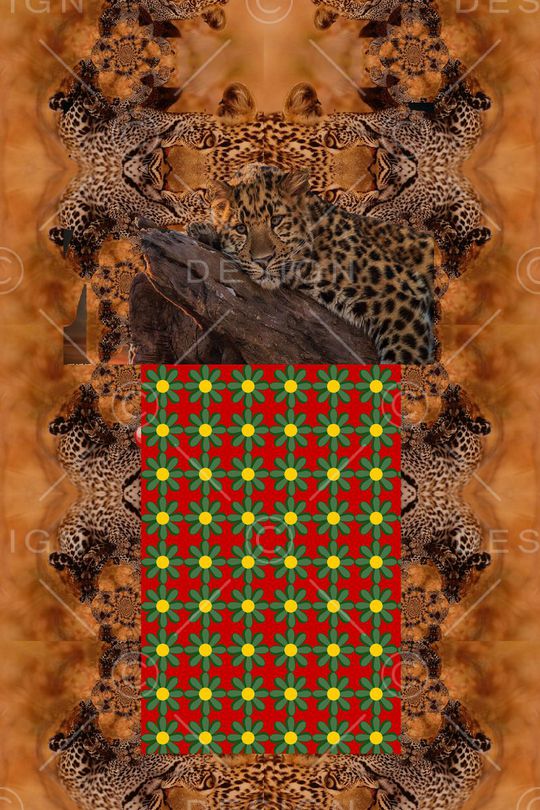 抽象印花华亿平台图片