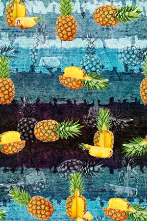 横条印花华亿平台图片