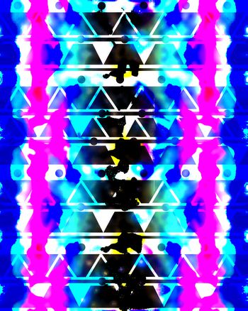 抽象印花华亿平台图片