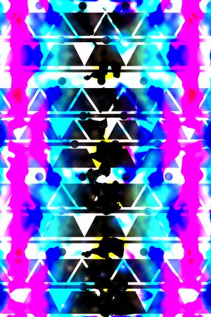 抽象印花华亿平台图片