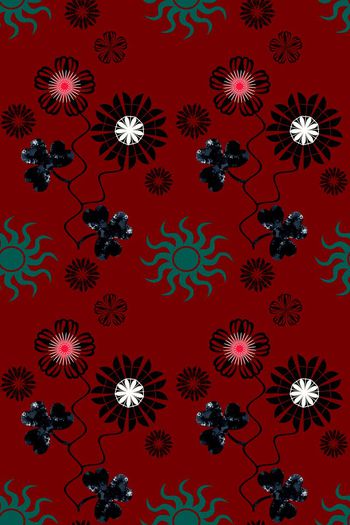 529356-时尚图案花朵