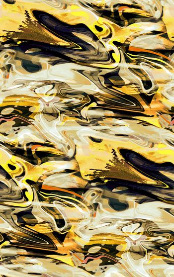 529515-抽象 波浪肌理纹理 男装 夹克 箱