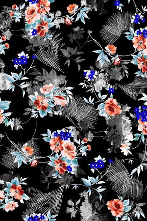 缠枝印花华亿平台图片