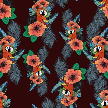 529662-2015时尚手绘花鸟