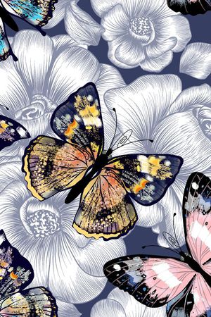 素描印花华亿平台图片