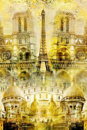 欧式建筑印花华亿平台图片