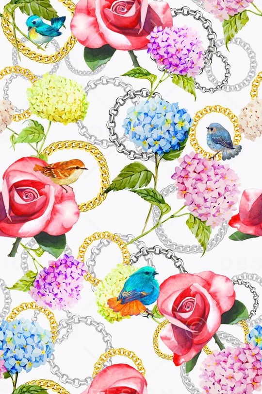 鸟类印花华亿平台图片