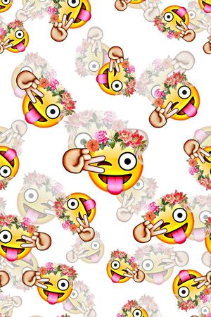 可爱印花华亿平台图片