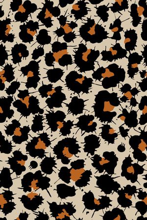 动物纹印花华亿平台图片