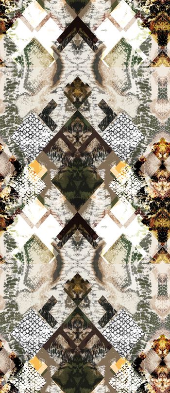 530137-数码定位印花几何豹纹蛇皮纹组合