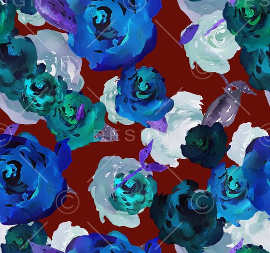 水彩印花华亿平台图片