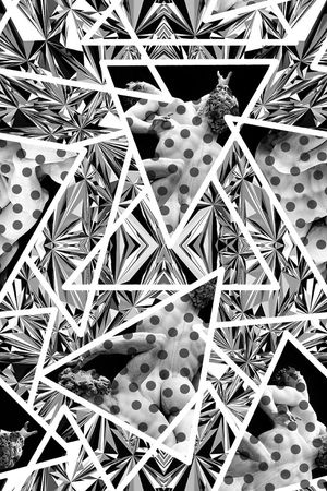 抽象印花华亿平台图片