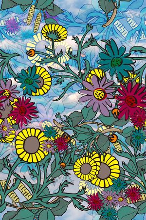 2016春夏新款印花华亿平台图片