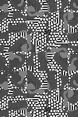 几何印花华亿平台图片