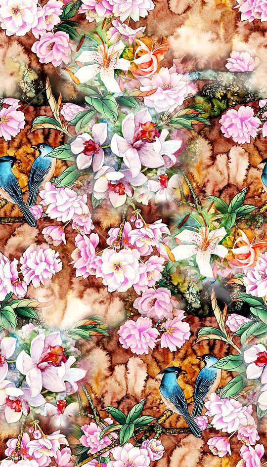 中国风印花华亿平台图片