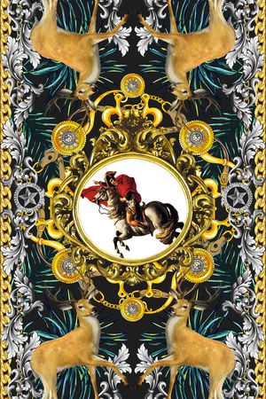 花纹印花华亿平台图片