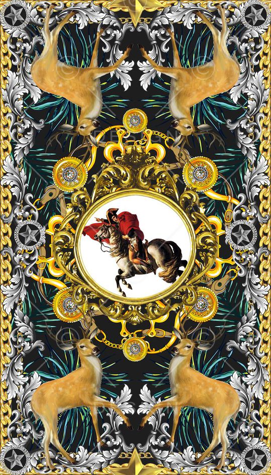 花纹印花华亿平台图片