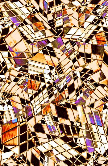 530412-抽象 变形几何 笔刷 服装 家纺 