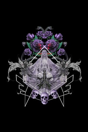 玫瑰印花华亿平台图片