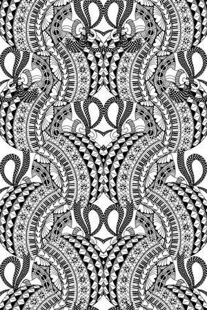 黑白印花华亿平台图片