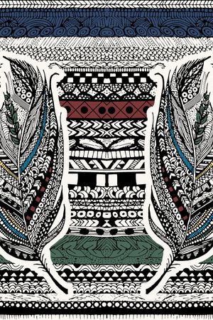 抽象印花华亿平台图片