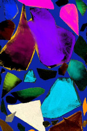 几何印花华亿平台图片