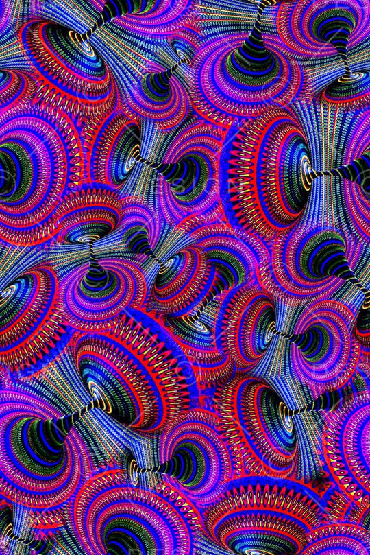 抽象印花华亿平台图片