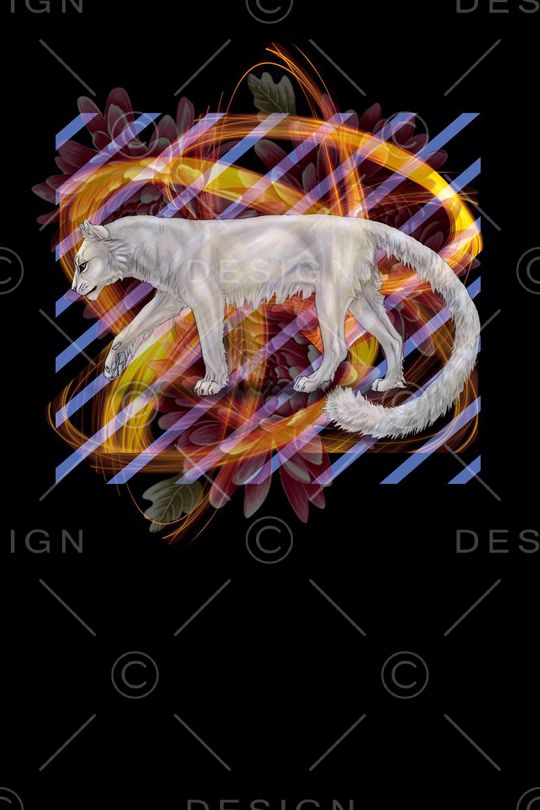 潮流时尚印花华亿平台图片