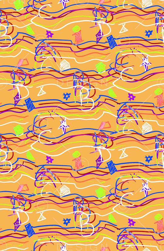 抽象印花华亿平台图片