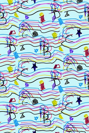 抽象印花华亿平台图片