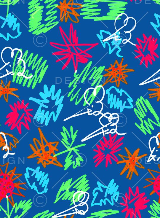 抽象印花华亿平台图片