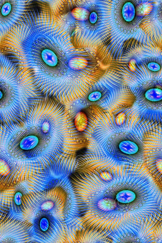 抽象印花华亿平台图片