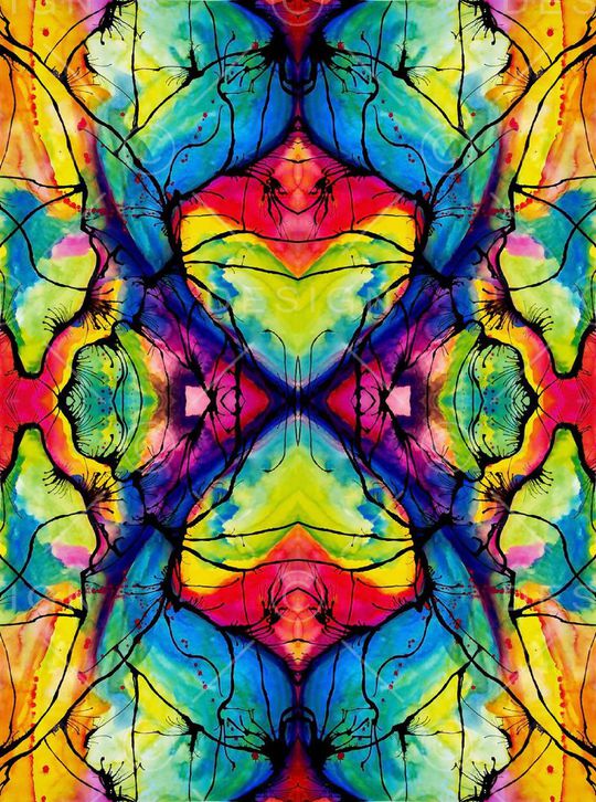 抽象印花华亿平台图片