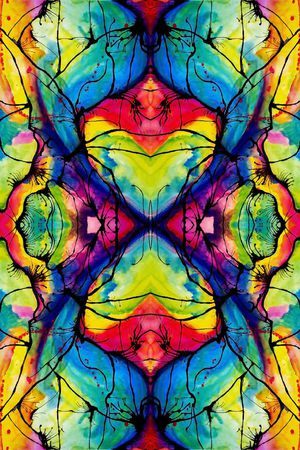 抽象印花华亿平台图片