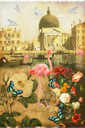 创意服装面料印花华亿平台图片