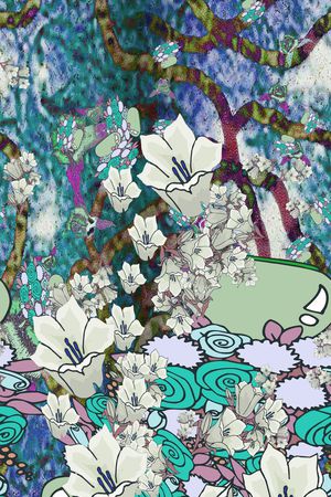 定位花印花华亿平台图片