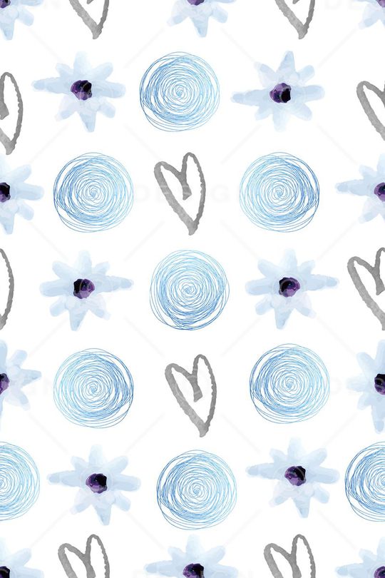 小清新印花华亿平台图片