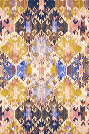 几何印花华亿平台图片