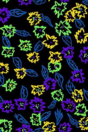 抽象印花华亿平台图片