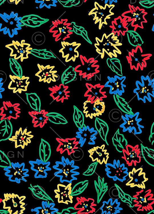 抽象印花华亿平台图片