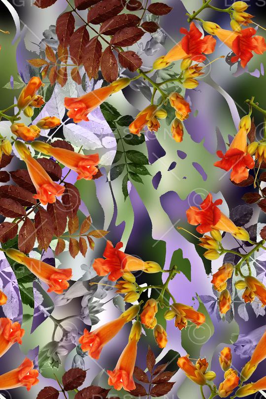 大气抽象印花华亿平台图片