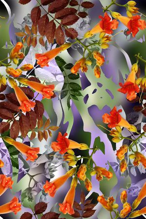 大气抽象印花华亿平台图片