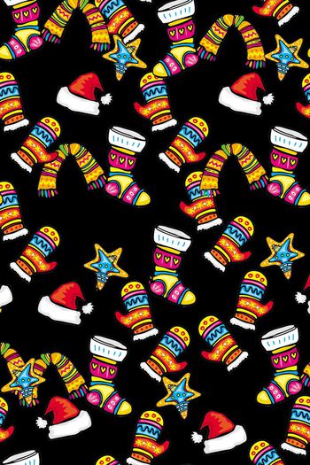 530871-2015手绘卡通圣诞元素