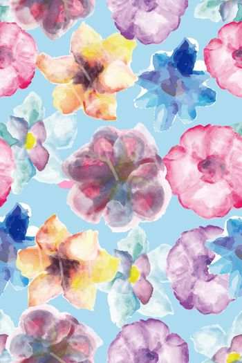 530951-流行时尚 手绘花朵 唯美浪漫 清新