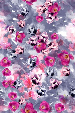 服装面料华亿平台印花华亿平台图片