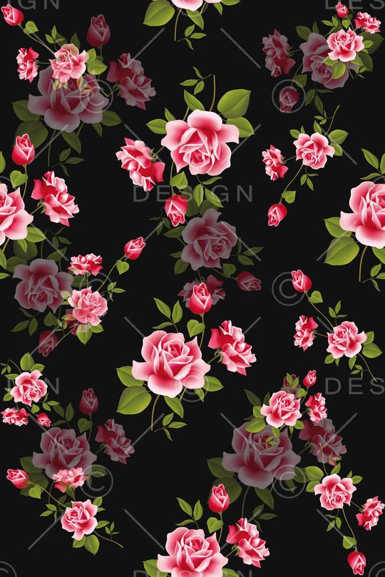 清爽 流行时尚 碎花 服装 家纺印花华亿平台图片