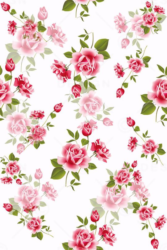 清爽 流行时尚 碎花 服装 家纺印花华亿平台图片