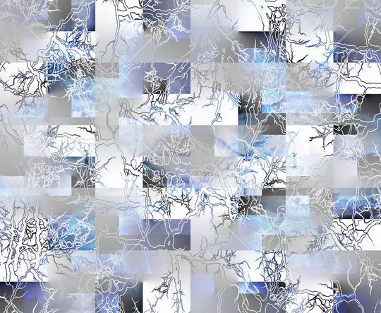 方格印花华亿平台图片