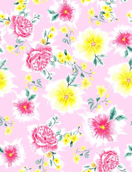 原创手绘印花华亿平台图片