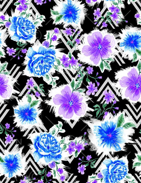 原创手绘印花华亿平台图片